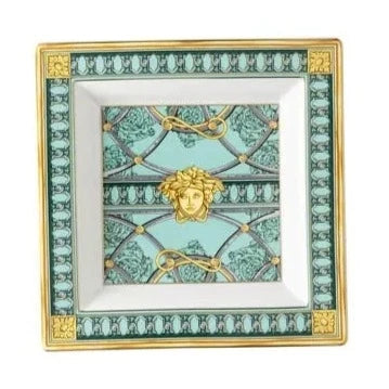 Versace La Scala del Palazzo Verde Tray 8 1/2 in