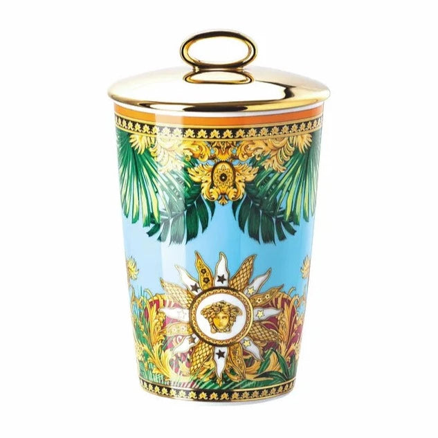 Versace Jungle Animalier Scented Votive w/ Lid Candle