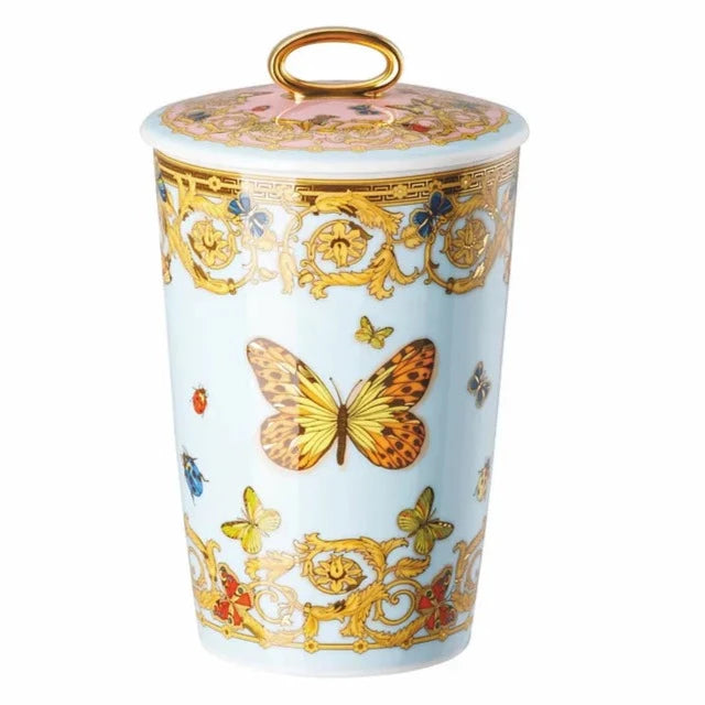 Versace Le jardin de Versace Scented Votive w/Lid 5 1/2 in