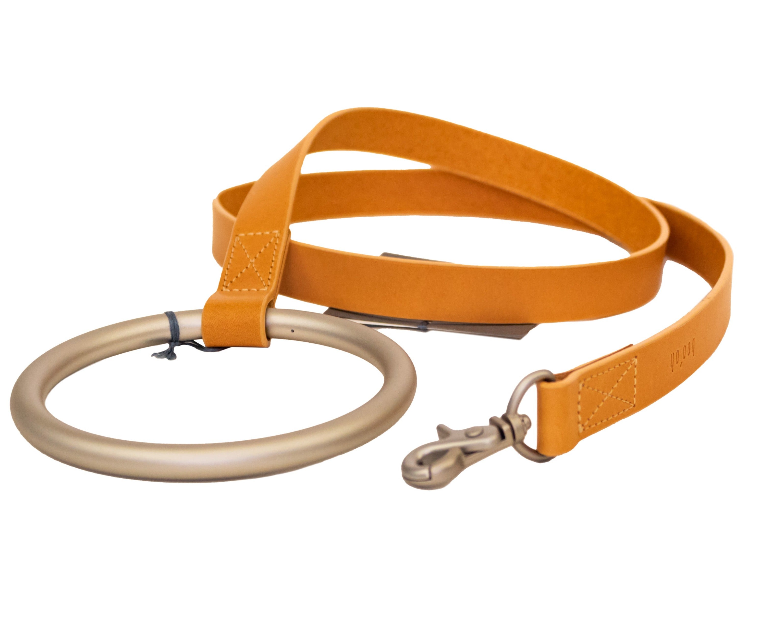 Boo'oh Lumi Leash Silver and Tan - Decree Co. 