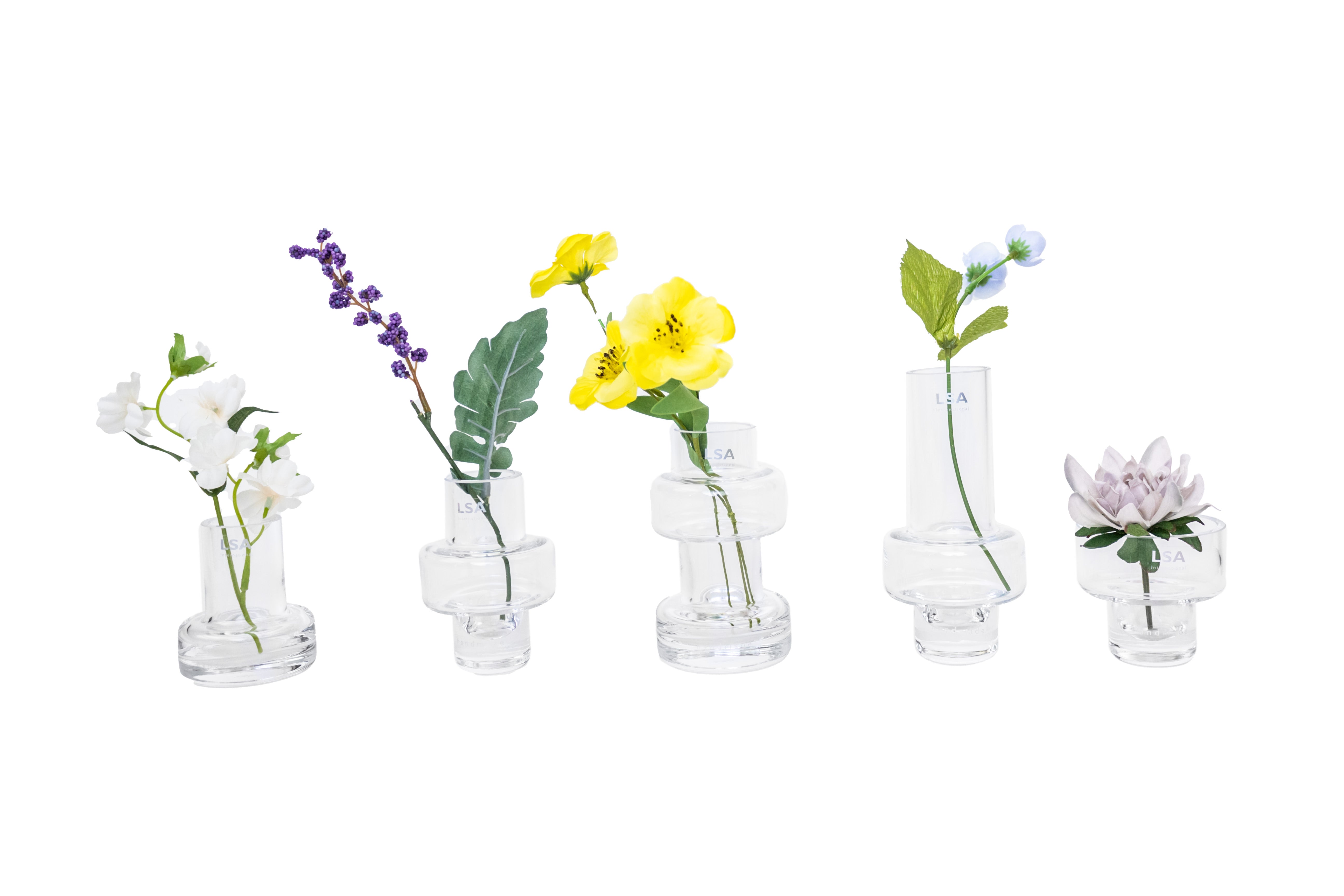 LSA Metropole 5 Mini Vase Set