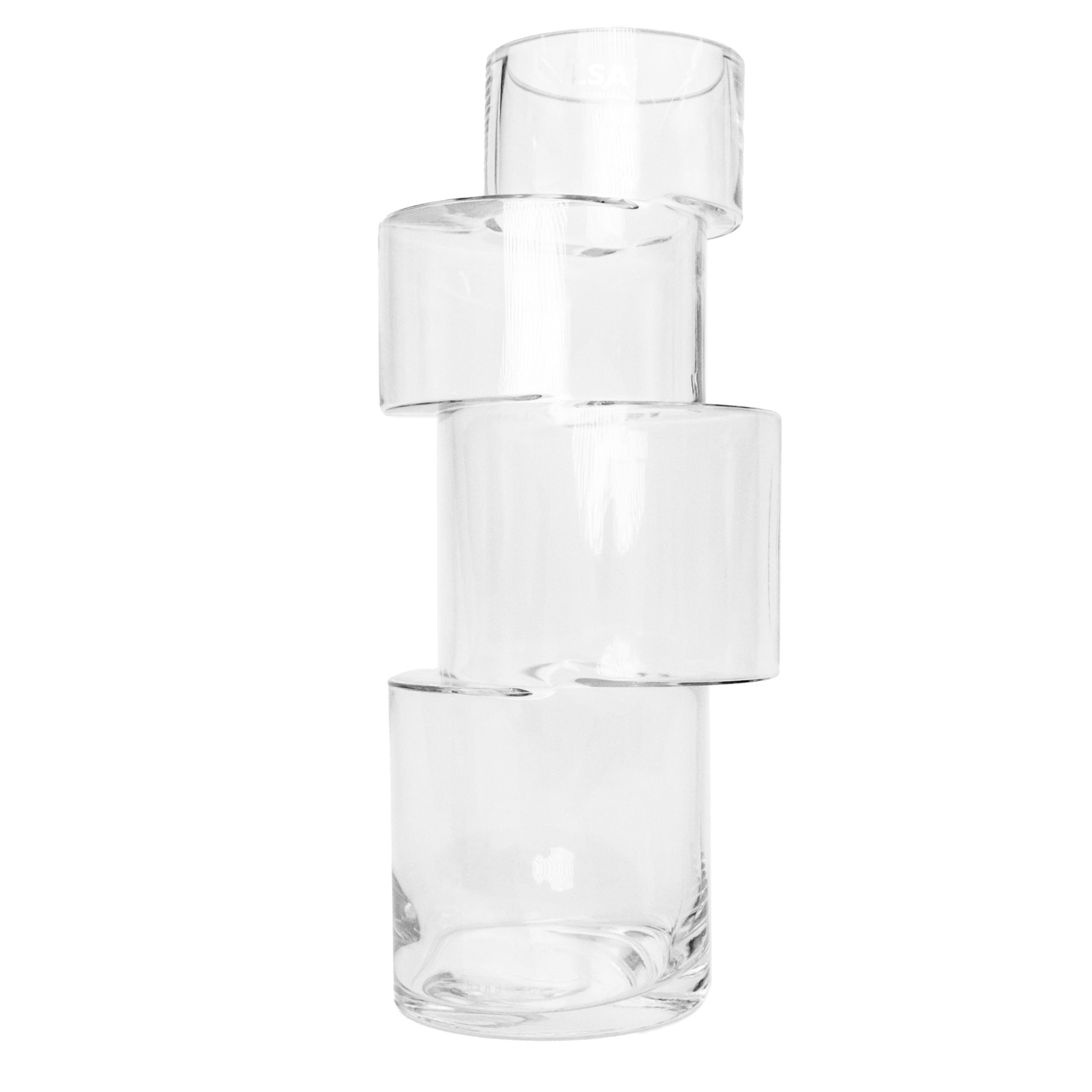 LSA Clear Tier Vase