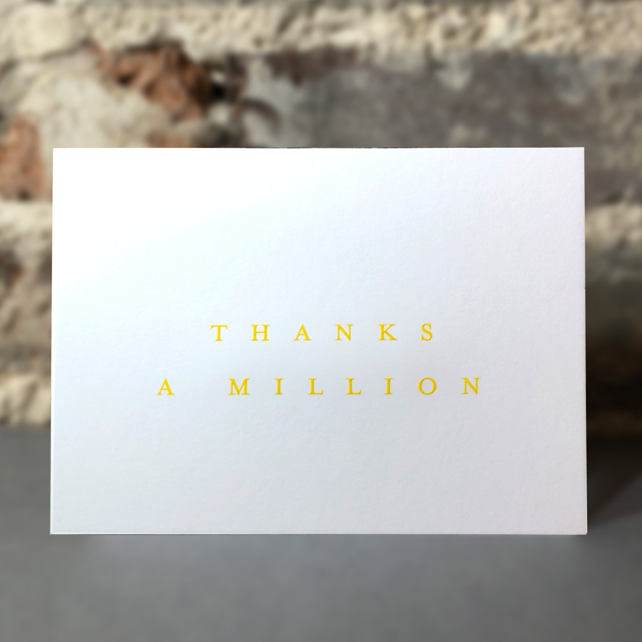 Thanks a Million