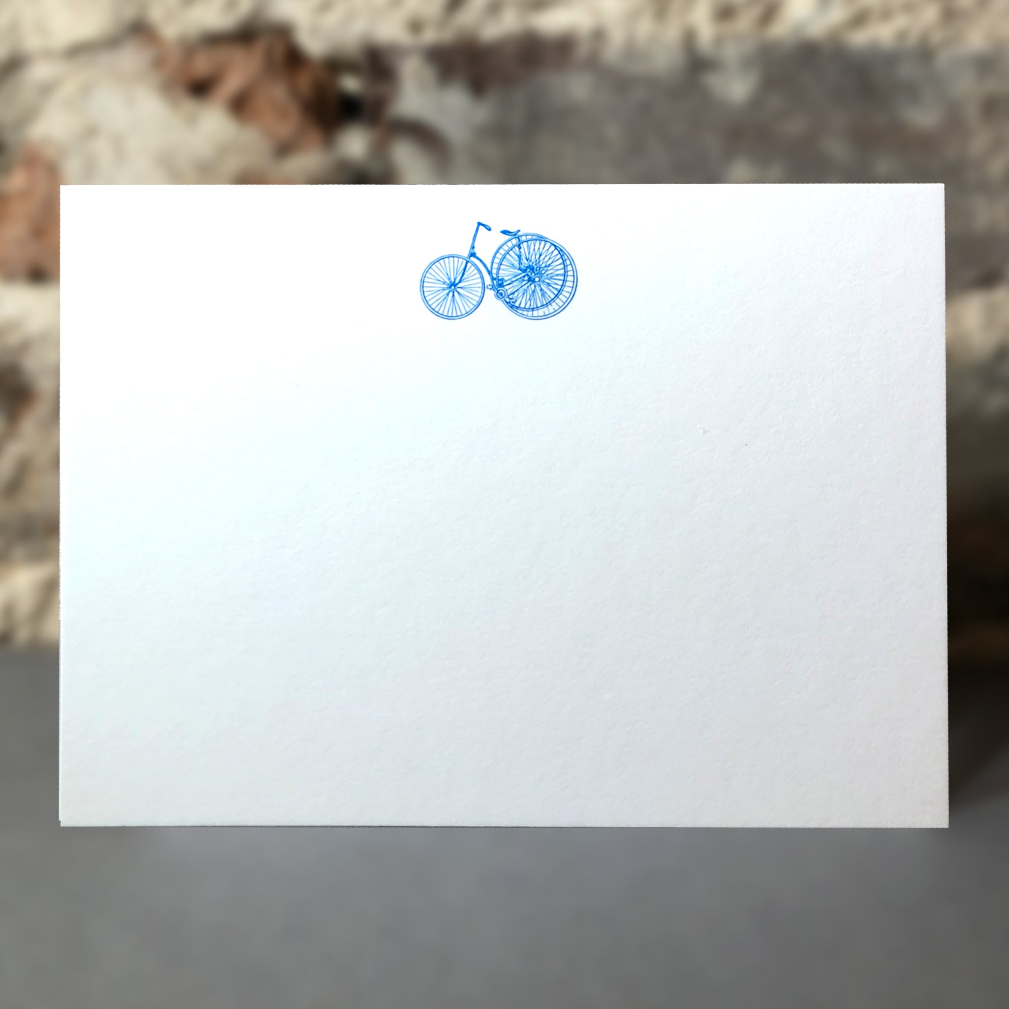 Engraved 3-Wheel Bicycle Jotter