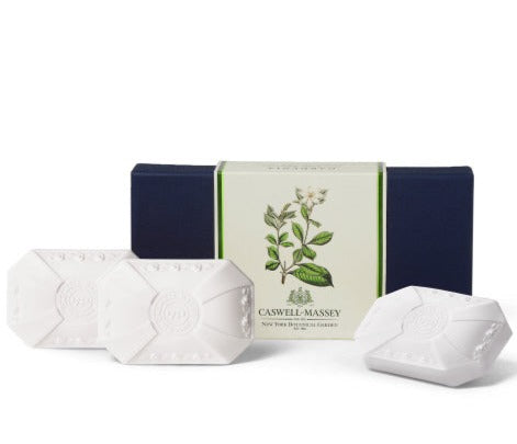 Caswell-Massey Gardenia Three Bar Set - Decree Co.