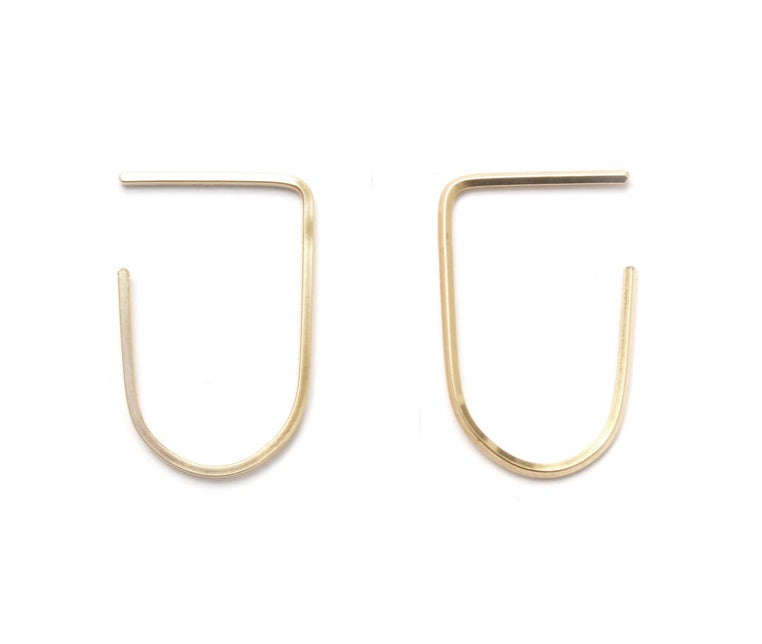 Ash Arc Earrings 14K Gold Filled