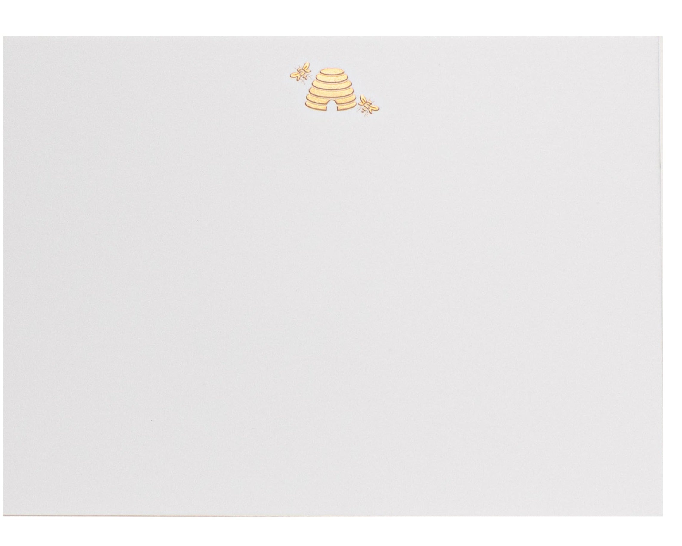 Decree Engraved Beehive Jotter Card