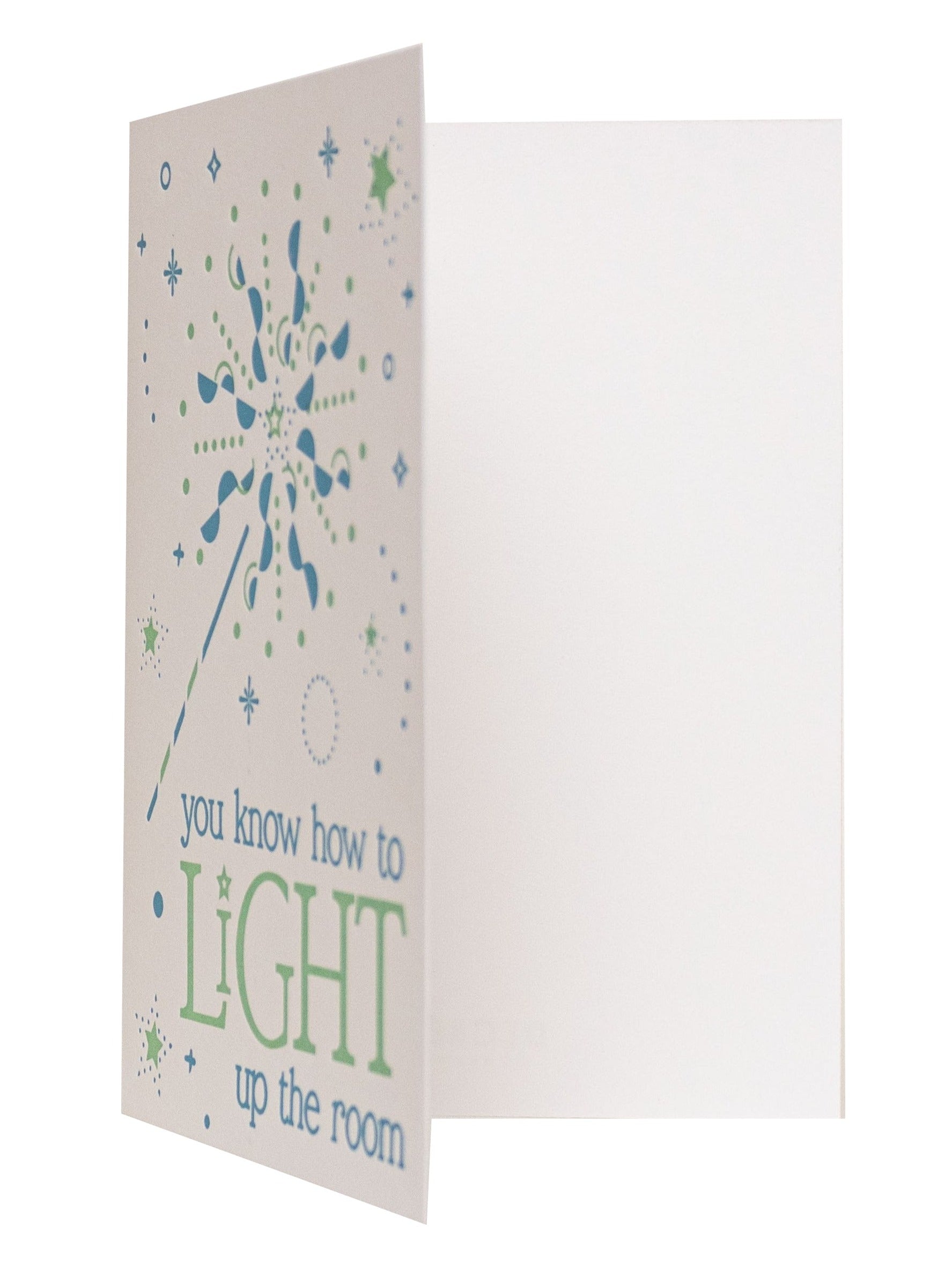Decree Letterpress You Light up the Room
