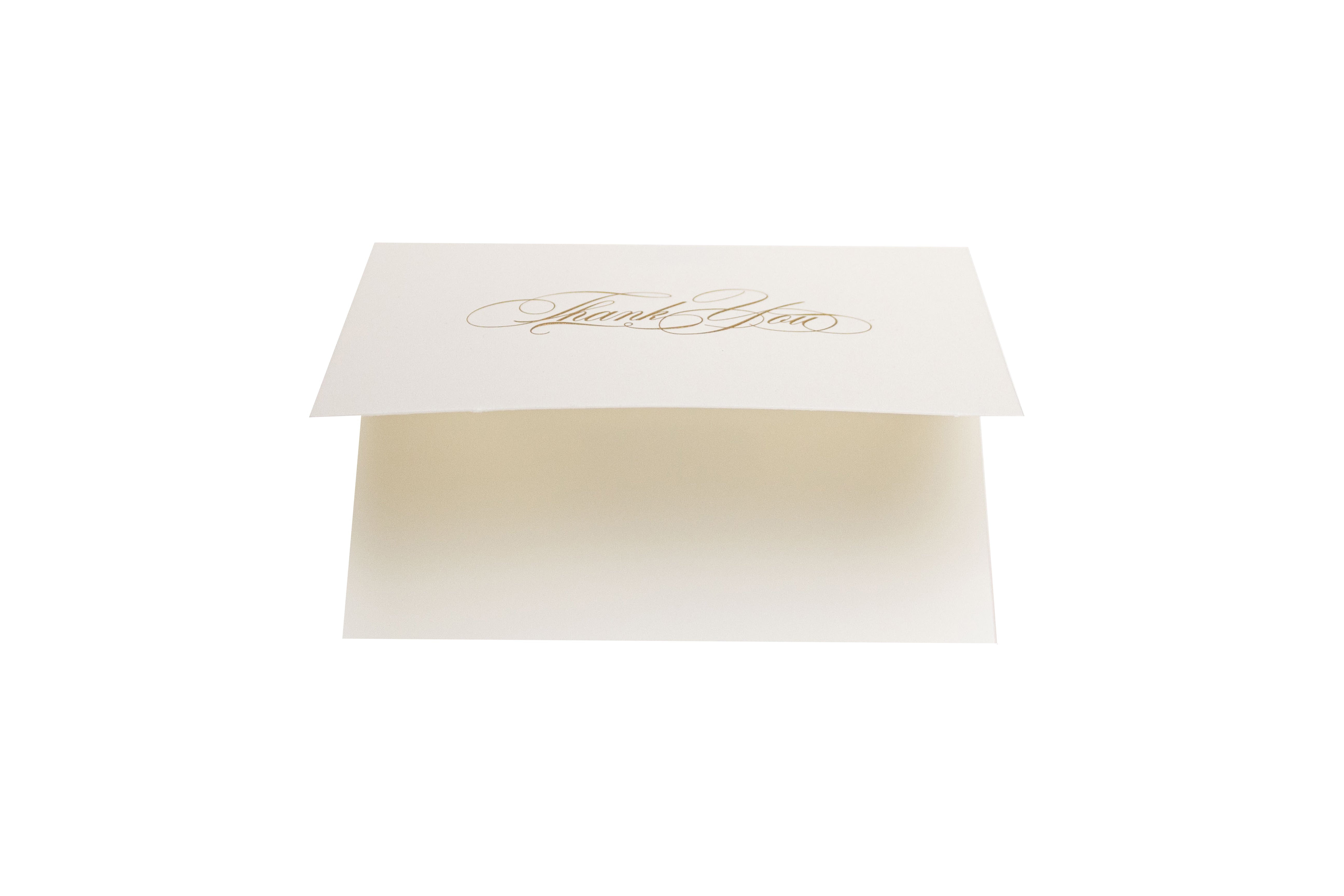 Decree Engraved Gold Thank You