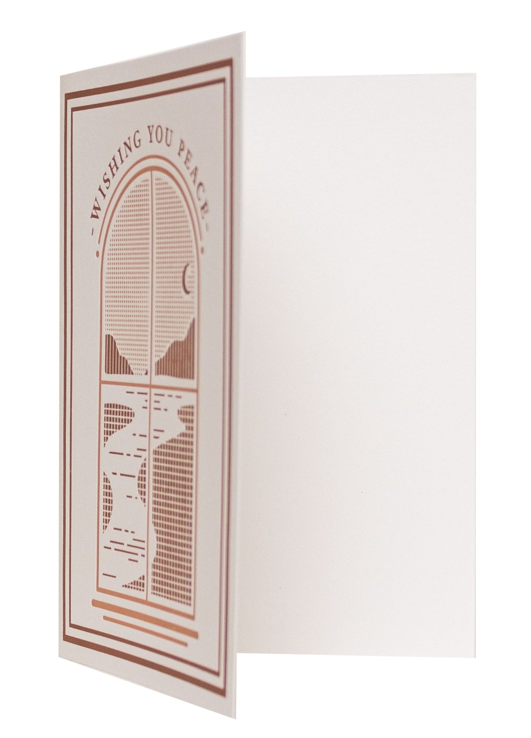 Decree Letterpress Wishing You Peace