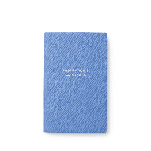 Smythson Inspirations and Ideas Notebook Blue