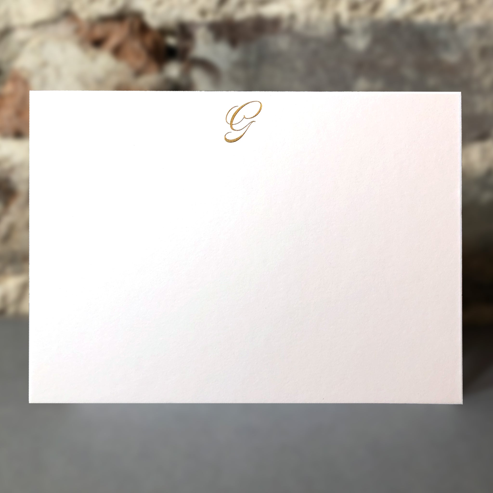 Card Engraved G
