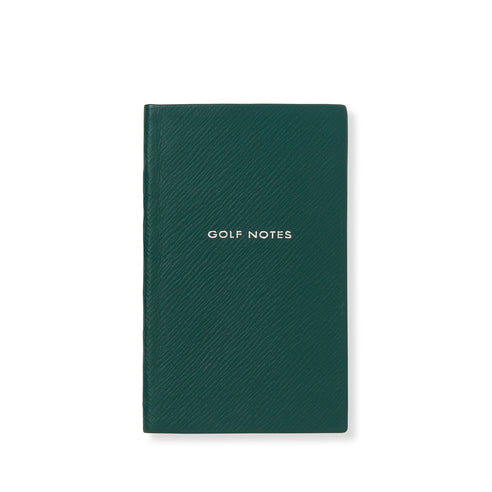 Smythson Golf Notes Forest Green