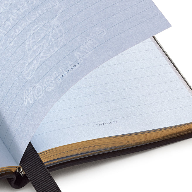 Smythson Chelsea Notebook Notes Black