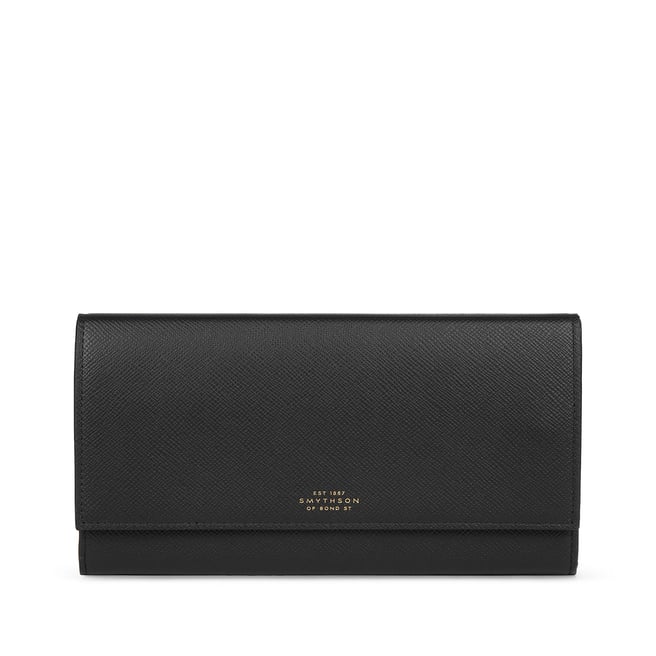 Marshall Travel Wallet in Panama Black