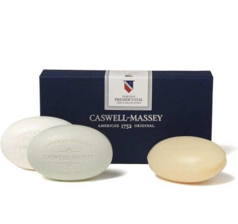 Caswell-Massey Presidential Three Bar Gift Set - Decree Co. 