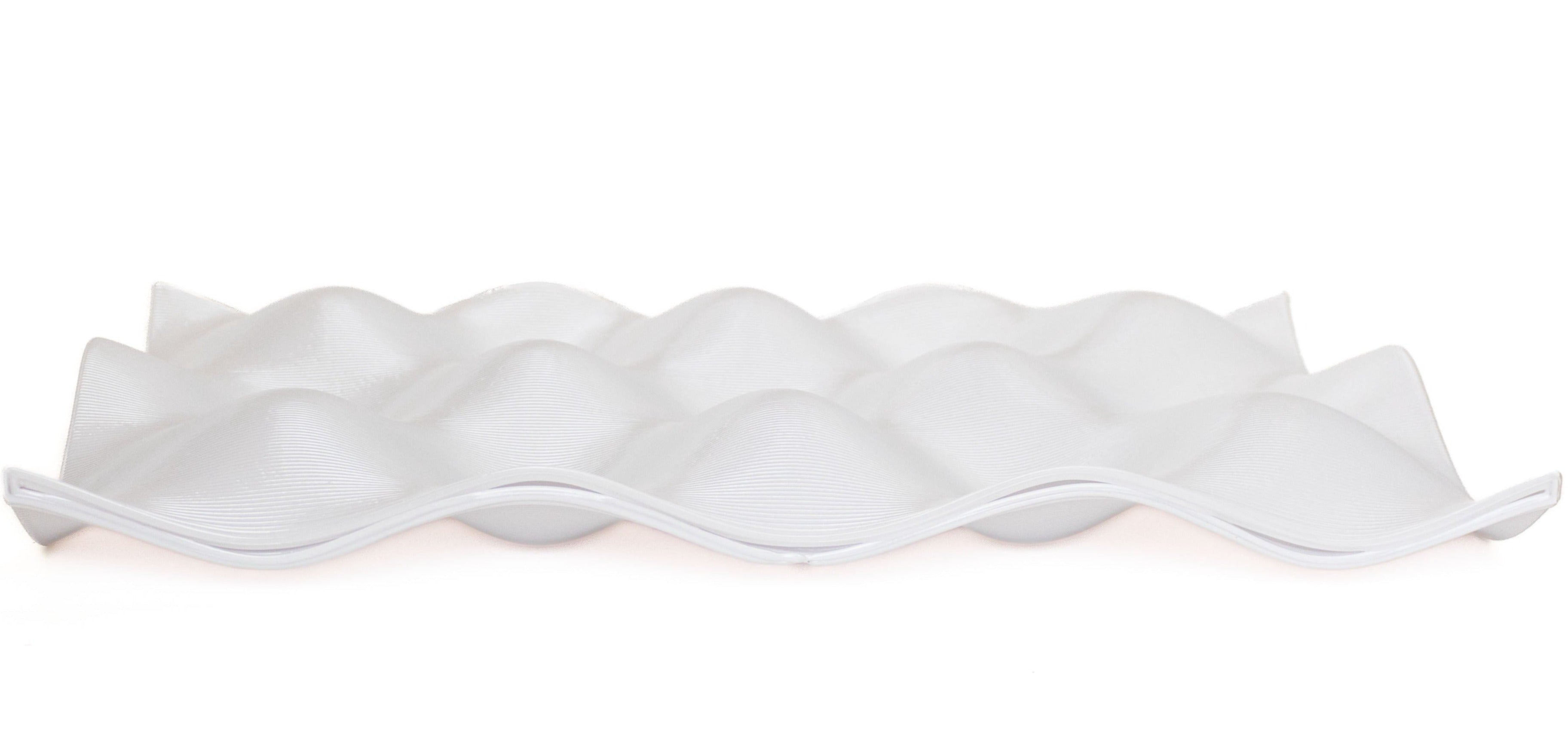3D Tray Opaque White