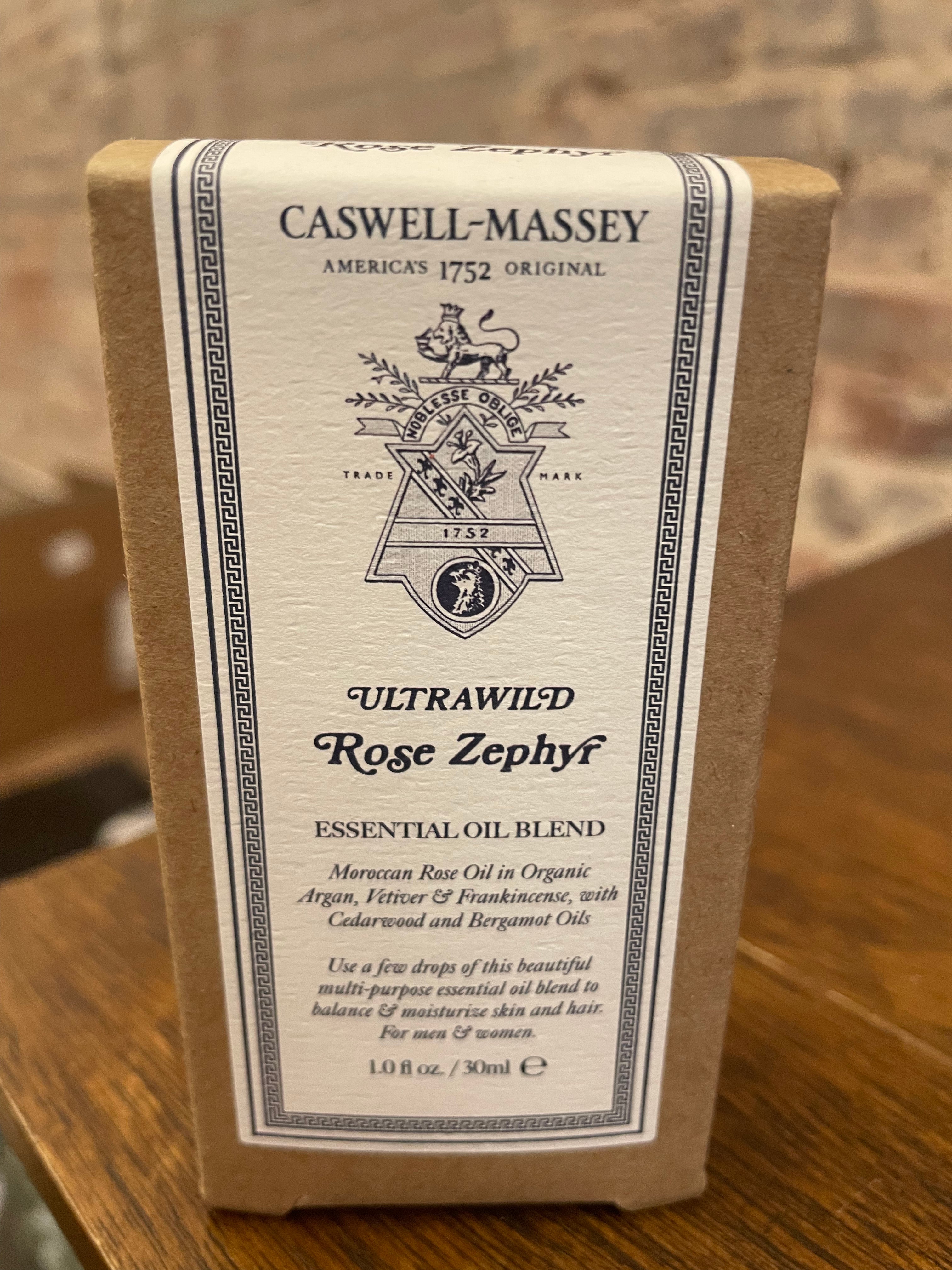 Caswell-Massey Ultrawild Rose Zephyr Essential Oil Blend - Decree Co. 