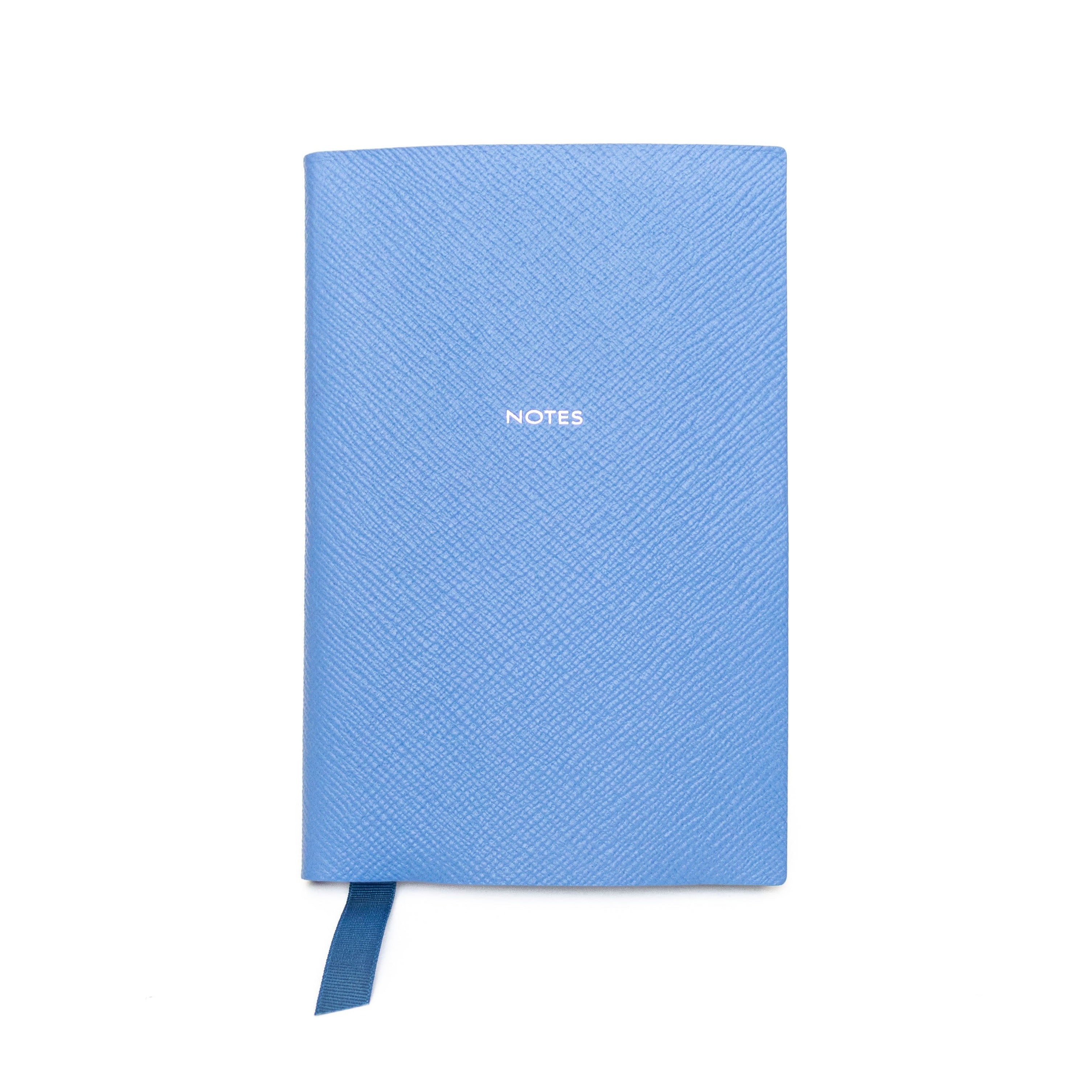 Smythson Chelsea Notebook Notes Blue