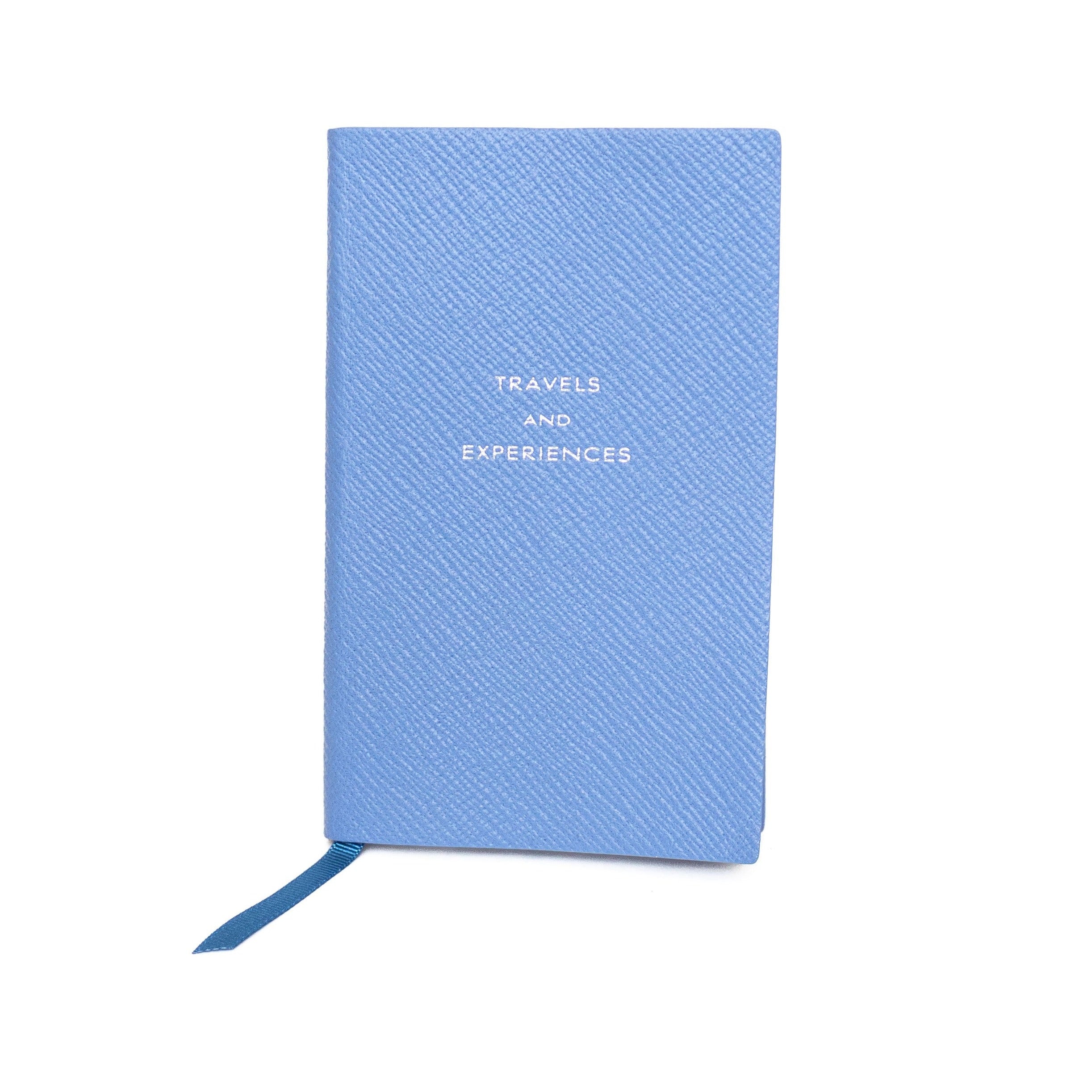 Smythson Travel Experiences Notebook Nile Blue - Decree Co. 